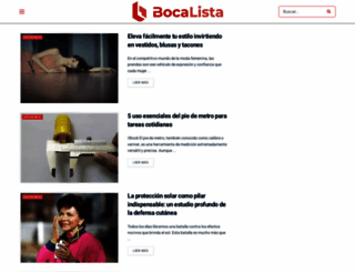 bocalista.com screenshot