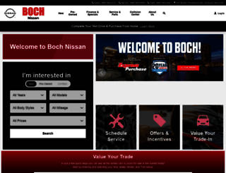 bochnissan.com screenshot