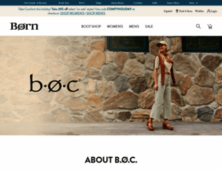 bocshoes.com screenshot