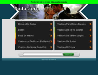 bodas.org screenshot