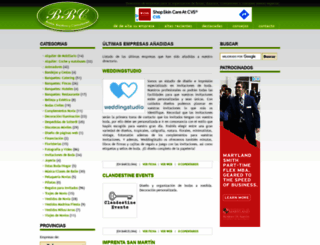 bodasbautizosycomuniones.com.es screenshot