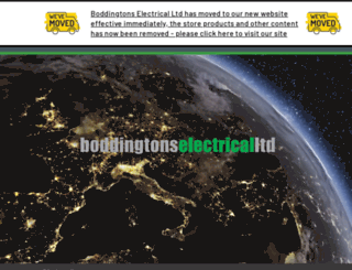 boddingtons-electricalstore.com screenshot