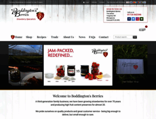 boddingtonsberries.co.uk screenshot