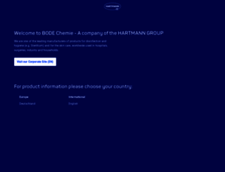 bode-chemie.com screenshot