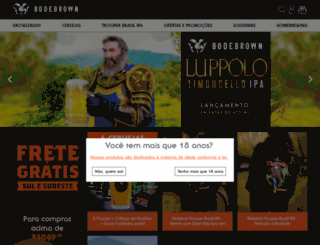 bodebrown.com.br screenshot