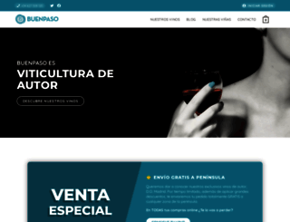 bodegasbuenpaso.com screenshot