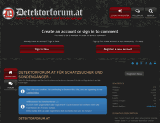 bodenfunde.at screenshot