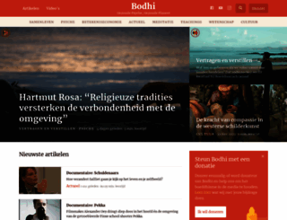 bodhitv.nl screenshot