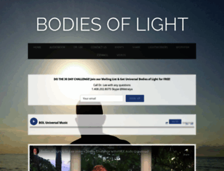 bodiesoflight.net screenshot
