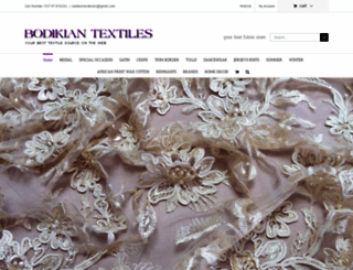 bodikian-textiles.com screenshot