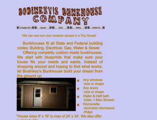 bodinkeysbunkhouseco.com screenshot