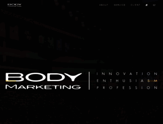 body-marketing.com.tw screenshot