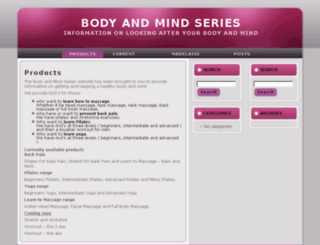 bodyandmindseries.com screenshot