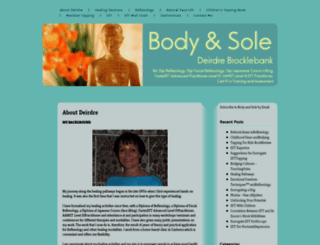bodyandsole.wordpress.com screenshot