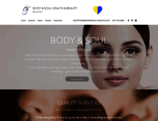 bodyandsoul-health.co.uk screenshot