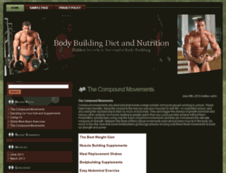 bodybuilddieting.com screenshot