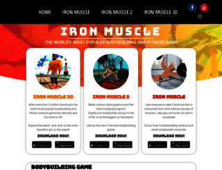 bodybuilding-fitness-game.com screenshot