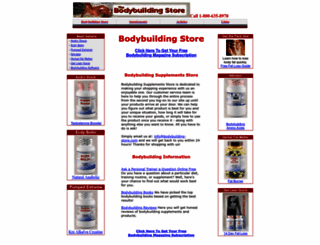 bodybuilding-store.com screenshot