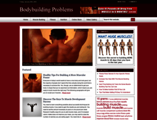 bodybuildingproblems.com screenshot