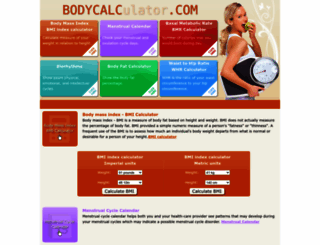 bodycalc.com screenshot