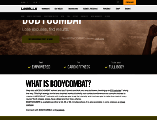 bodycombat.com screenshot