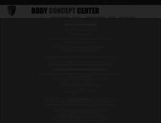 bodyconceptcenter.de screenshot