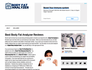 bodyfatanalyzer.org screenshot