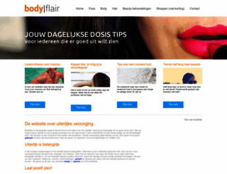 bodyflair.nl screenshot