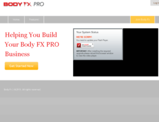 bodyfxpro.soundconcepts.com screenshot