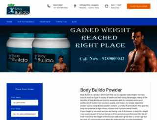 bodygrowthpowder.com screenshot
