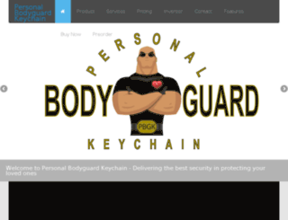 bodyguardkeychain.com screenshot