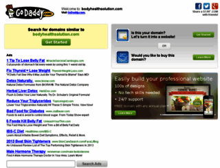 bodyhealthsolution.com screenshot