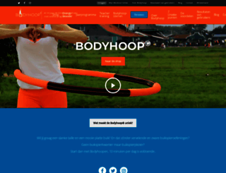 bodyhoop.nl screenshot