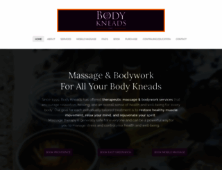bodykneadsinc.com screenshot