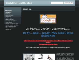 bodylinehealthclub.com screenshot