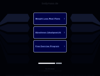 bodymass.de screenshot