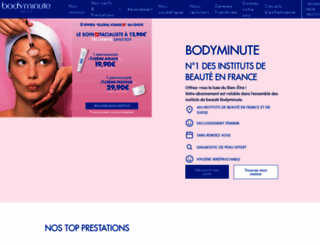 bodyminute.com screenshot