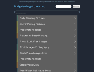 bodypiercingpictures.net screenshot