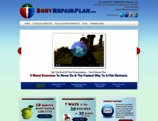 bodyrepairplan.com screenshot