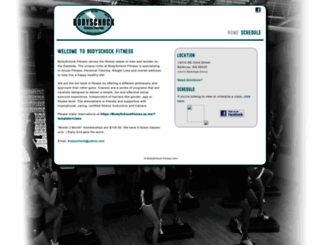 bodyschockfitness.com screenshot