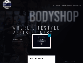 bodyshopfitnessllc.com screenshot