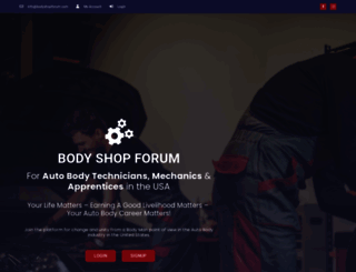 bodyshopforum.com screenshot