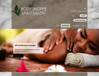 bodyshoppespa.com screenshot