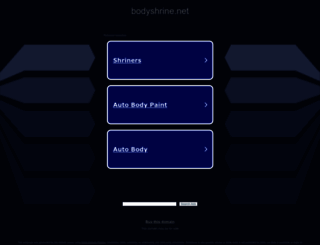bodyshrine.net screenshot