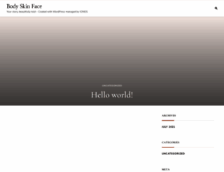 bodyskinface.com screenshot