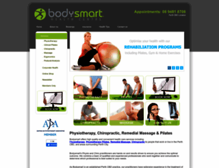 bodysmartcentre.com.au screenshot