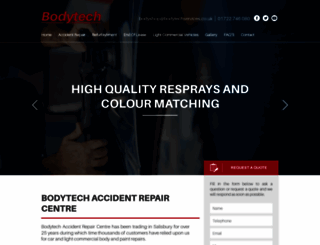 bodytechservices.co.uk screenshot