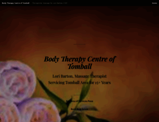 bodytherapycentre.com screenshot