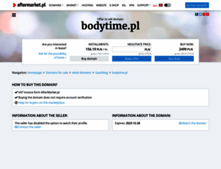 bodytime.pl screenshot