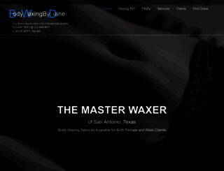 bodywaxingbydiane.com screenshot